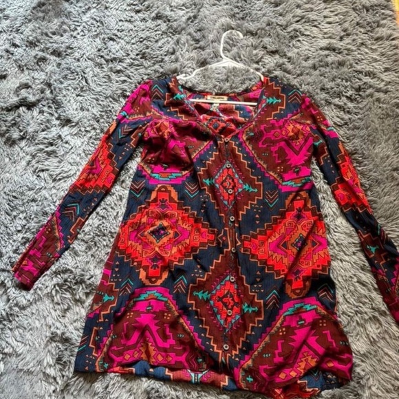 BILLABONG- MOONGAZER MINI DRESS (EXTRA SMALL) - Picture 1 of 6